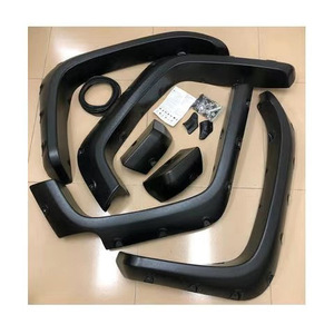 Convient aux passages de roues Toyota FJ Cruiser FJ-CRUISER, passages de roues quatre portes, passages de roues noirs. - Product Image 1