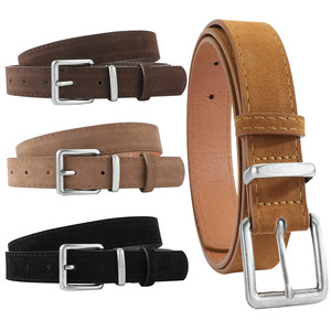 <span class=keywords><strong>Ceinture</strong></span> en similicuir mat pour <span class=keywords><strong>femme</strong></span> avec boucle ardillon carrée en métal doré, <span class=keywords><strong>ceinture</strong></span> en cuir vintage réglable pour jeans, pantalons et tenues décontractées quotidiennes - Product Image 2