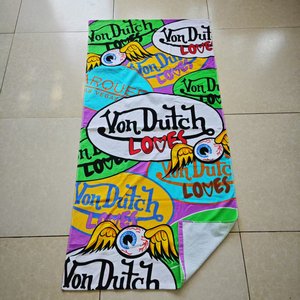 Khăn tắm biển nhung <span class=keywords><strong>cotton</strong></span> in kỹ thuật số tùy chỉnh, chất lượng cao, mềm mại, số lượng đặt hàng tối thiểu nhỏ, 100% <span class=keywords><strong>cotton</strong></span>, bán buôn - Product Image 2