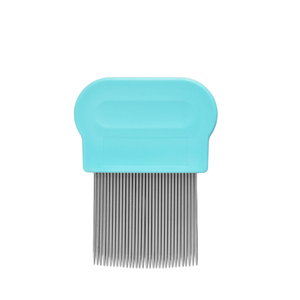 Peigne à puces long anti-dérapant avec logo personnalisé Aiguilles rainurées en plastique classiques en acier inoxydable pour le contrôle des tiques des <span class=keywords><strong>poux</strong></span> des <span class=keywords><strong>poux</strong></span> et des lentes Confortable - Product Image 1