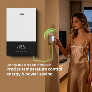 Chaudière murale 25kW 380V à prix d'usine, contrôle intelligent WiFi, système de chauffage central domestique, CE, OEM, ODM pris en charge, haute efficacité, A+ - Product Image 2