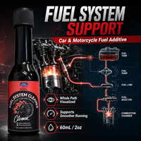 Nettoyant de Système d'Alimentation Carburant Haut de Gamme pour Motos – Détartrant Carbone Haute Efficacité & Additifs de Traitement de Carburant