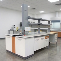 Tables de laboratoire pour étudiants, tables de laboratoire en granit avec plateau phénolique pour centrifugeuse, bancs de laboratoire