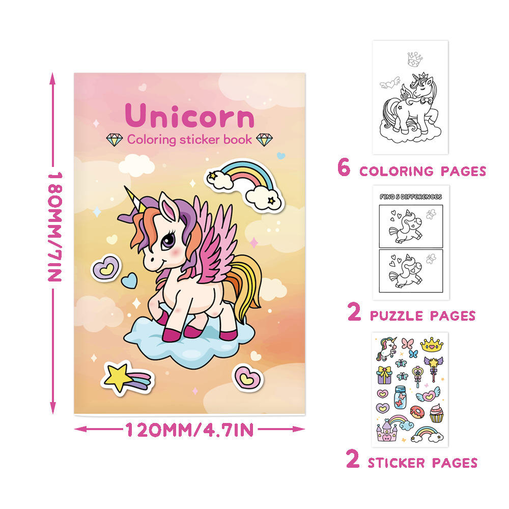 Couleur mixte-Licorne