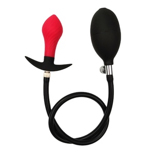 インフレータブルシリコーンアナルプラグラインデザインポンプバットプラグアナルディレーターBdsmセックス玩具取り外し可能アナルプラグセックス玩具 - Product Image 5