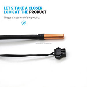 Ensemble de capteur de température de tuyau, thermistance 11201007000382 CGQ-WDGW4100-L1300-SMP3B-P1200 pour unité intérieure Midea VRF, pièces de CVC - Product Image 3