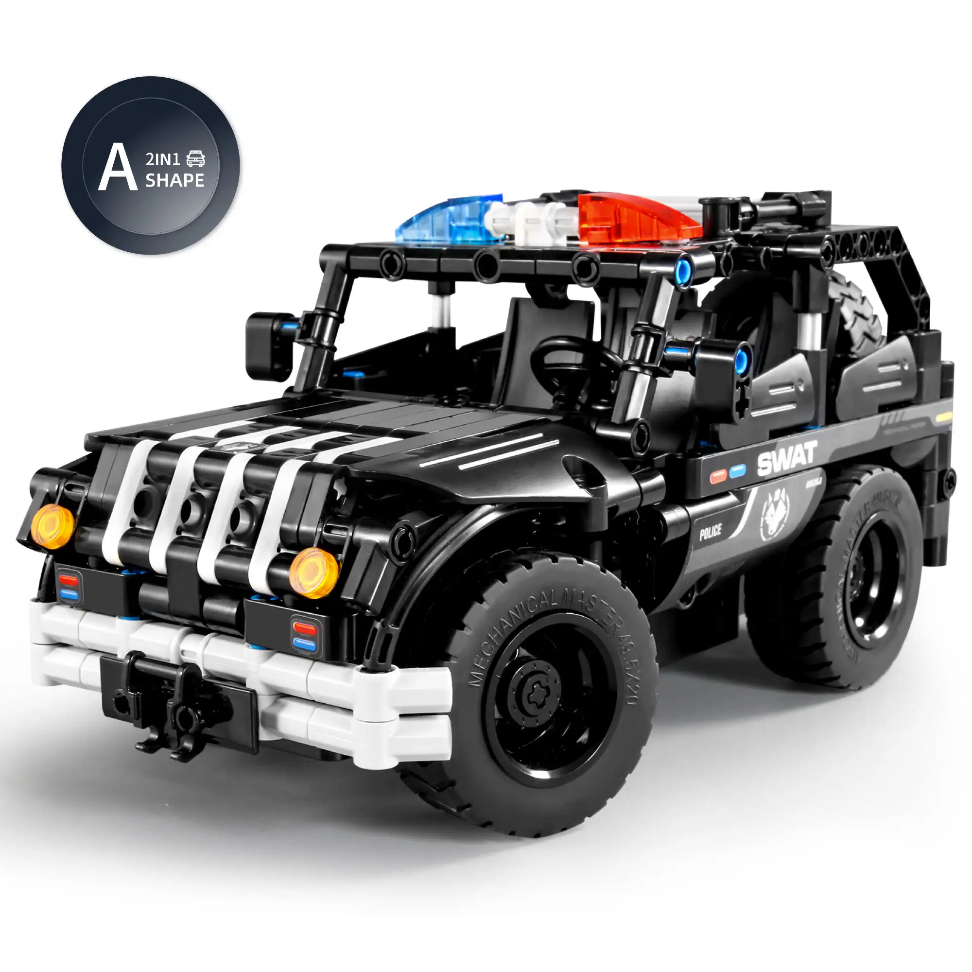 city police arrest car toys classic games pull back model car building blocks toys sets diy bricks gift