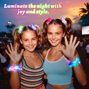 Coleteros LED Luminosos para Niñas, Coleteros Brillantes para Cumpleaños, Carnaval, Diademas Luminosas, Recuerdos de Fiesta, Artículos Fluorescentes para Fiestas - Product Image 3