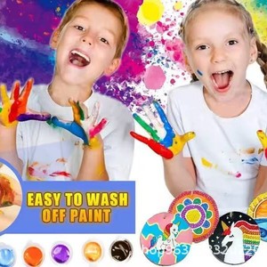 Wooden Round Wood Chips Christmas Craft Supplies Natural Color Handmade <b>DIY</b> Art <b>Kit</b> For Kids And Adults - Product Image 4