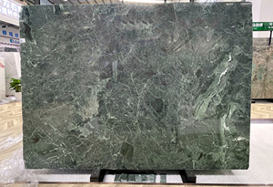 Ý cổ điển Emerald màu xanh lá cây đá cẩm thạch pradas màu xanh lá cây cho bàn và nền tường trang trí bàn cà phê màu xanh lá cây tấm đá cẩm thạch - Product Image 3