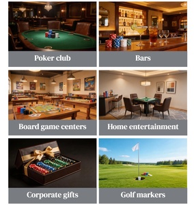 Jetons de Poker en Céramique Qualité Casino 10g 39mm, Écologiques, Couleur, Numéro et Logo Personnalisés, Style EPT, pour <span class=keywords><strong>Jeu</strong></span> de Texas Hold'em - Product Image 4