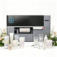 Imprimante UV jet d'encre monopasse pour gobelets, tasses en céramique, verre, flacons cosmétiques, canettes métalliques, tubes en plastique