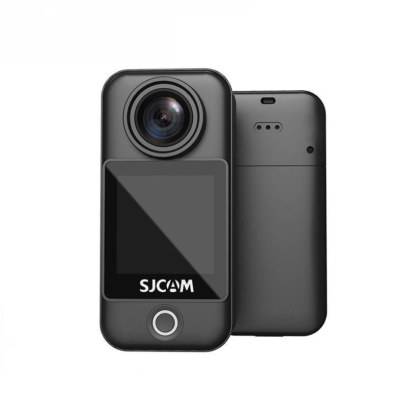 C300 4K Resolution Dual Touch Screen Action Camera 1000mAh Battery Waterproof Portable Sports Outdoor Action Camera