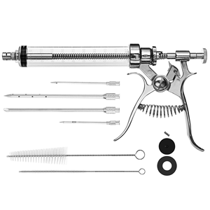 Accesorios de Alta Calidad para Parrilla de Barbacoa, Inyector de Sabor de Acero Inoxidable, Pistola Inyectora de Carne de Pavo y Pollo - Product Image 3