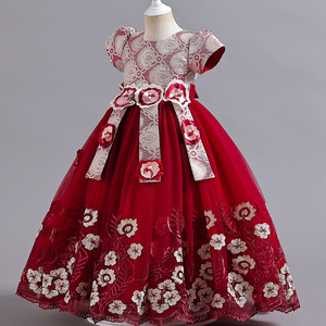 Outong Yoliyolei-vestido de boda de 6 a 14 años para niños, flores de cumpleaños para niños, flores blancas para recién nacidos y fiestas - Product Image 2