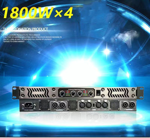 Chuyên Nghiệp Class D Khuếch Đại Công Suất 2 Chnal Tất Cả Các Bộ Khuếch Đại Công Suất 4 Kênh 200 W Chất Lượng Cao Cho Dj Loa Siêu Trầm Loa - Product Image 3