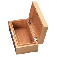 Boîte de rangement pour cigares en bois de pin et de cèdre, design uni personnalisé en usine, organisateur de bureau multifonctionnel