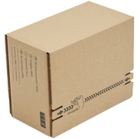 Embalaje de papel de cartón corrugado con logotipo personalizado, tira de rasgado impresa, envío de correo autosellante, caja de regalo con logotipo