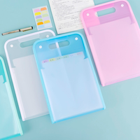 Sac de rangement PP format A4, classeur accordéon vertical portable avec 13 poches, grande capacité, organiseur de documents