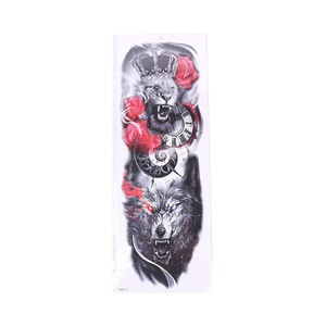 Bras complet beauté femmes hommes originalité être plus jeune en gros personnalisé temporaire étanche bras <span class=keywords><strong>tatouage</strong></span> autocollants - Product Image 4