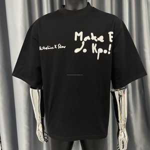 T-shirt pour homme en coton 100% de haute qualité, personnalisé, imprimé à l'écran, fabriqué par Guangzhou Shangshang Industrial Co. - Product Image 1