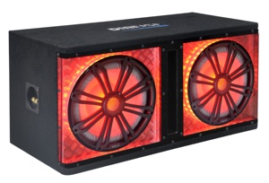 DIBEISI OEM/ODM vente en gros (jamais au détail) 12 pouces Subwoofer haut-parleur voiture Woofer avec télécommande amplificateur et led - Product Image 6