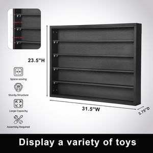 <span class=keywords><strong>ต</strong></span>ู้โชว์<span class=keywords><strong>ต</strong></span>ิดผนังไม้ 5 ชั้น พร้อมบานกระจกเลื่อน ชั้นวางปรับระดับได้ สำหรับห้องนอน - Product Image 3