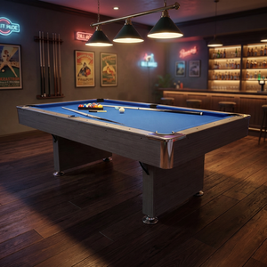 Table de <span class=keywords><strong>Billard</strong></span> Américain Personnalisée de 7/8/9 Pieds avec Jeu Complet d'Accessoires - Product Image 3