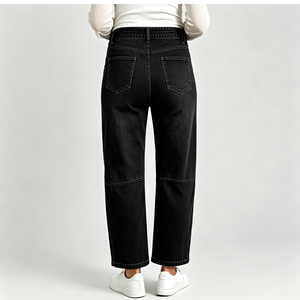 <span class=keywords><strong>Jean</strong></span> de maternité doux pour <span class=keywords><strong>femme</strong></span>, taille haute, en denim extensible, style décontracté et confortable pour le quotidien - Product Image 2