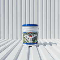 Revêtement de toiture isolant thermiquement, réfléchissant la chaleur solaire, imperméable, anti-UV et anti-fissuration pour bâtiments résidentiels et industriels