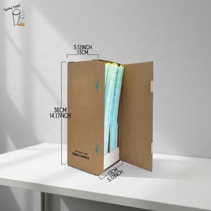 Inventory 109MM Classic Brown 1000 count/<b>box</b> Smoking Roll Paper Customized Color Cone Roll Paper <b>Tape</b> M Filter - Product Image 2