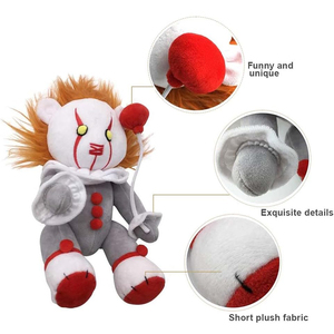 U405 mainan boneka binatang badut lucu menakutkan kustom mainan Natal <span class=keywords><strong>Halloween</strong></span> hadiah ulang tahun untuk anak-anak menyeramkan boneka mewah menakutkan - Product Image 3