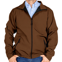Uniforme de travail extérieur hiver imperméable à l'eau coupe-vent pour hommes avec col montant et fermeture à glissière