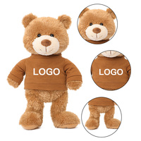 Jouet en peluche ours en gélatine personnalisé pas cher pour enfants ASTM OEM Logo personnalisé t-shirt en peluche ours en peluche en peluche douce
