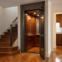 Ascensore Domestico Personalizzato per Interni, Elevatore Residenziale Moderno con Design di Lusso e Finitura Opaca per Villa