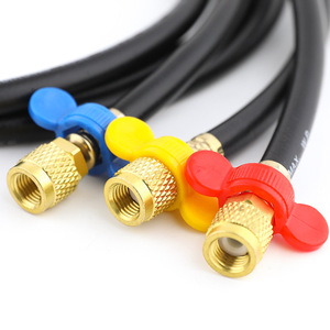 Manómetro digital electrónico ZDJ-1-S con doble pantalla para carga de refrigerante R134A en sistemas de aire acondicionado de automóviles - Product Image 2