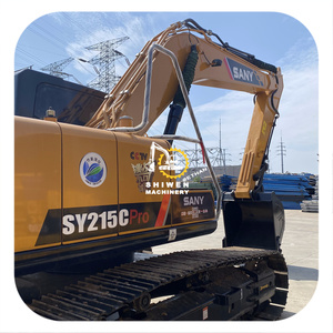 Excavadora de cadenas mediana SANY SY215CPro de segunda mano muy útil, potente bomba hidráulica, motor de bajo consumo de combustible, usada SY215Cpro SY235 - Product Image 1