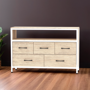 Cofre 5 cajones de madera de hecho en Malasia moderno, colores personalizados funcionales para dormitorio, exterior, Hotel, comedor, hogar, oficina, para Cocina - Product Image 1