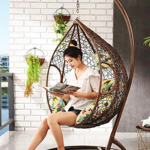<span class=keywords><strong>Comprar</strong></span> nuevo y usado interior huevo columpio silla colgante hamaca solo mimbre columpio con soporte para la venta a precios asequibles - Product Image 6