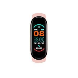 Montre connectée multifonctionnelle, moniteur <span class=keywords><strong>de</strong></span> fréquence cardiaque, <span class=keywords><strong>de</strong></span> tension artérielle, <span class=keywords><strong>de</strong></span> pas, <span class=keywords><strong>de</strong></span> musique, <span class=keywords><strong>de</strong></span> sommeil, montre <span class=keywords><strong>de</strong></span> sport intelligente <span class=keywords><strong>M6</strong></span> pour hommes - Product Image 2