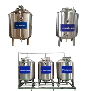 Meilleur prix Chine Réservoir de refroidissement du lait industriel Pasteurisateur de lait / Machine à fabriquer du <span class=keywords><strong>yaourt</strong></span> à vendre - Product Image 4