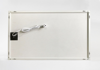 Panneau chauffant infrarouge lointain en fibre de carbone 360W 600x600mm avec contrôle intelligent, protection contre la surchauffe, autoportant, garantie 5 ans