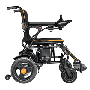 <span class=keywords><strong>Fauteuil</strong></span> <span class=keywords><strong>roulant</strong></span> électrique <span class=keywords><strong>avec</strong></span> batterie au lithium, moteur puissant, ceinture de sécurité, <span class=keywords><strong>guidon</strong></span> réglable, cadre en métal, garantie d'un an - Product Image 4
