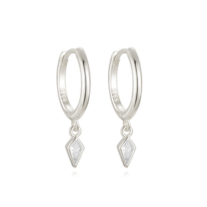 Nouvelles boucles d'oreilles de luxe 2024 en argent 925 plaqué or 18 carats, étoile à huit branches, simples, pour femmes - Product Image 3