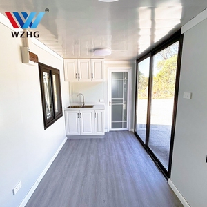Cabine de bureau préfabriquée moderne et portable, <span class=keywords><strong>maison</strong></span> conteneur démontable pour chantier de construction - Product Image 3