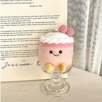 Nouvelle arrivée : Peluche lapin imprimé léopard, super douce, en coton PP, avec oreilles florales, design créatif et mignon, style Jellycat UK