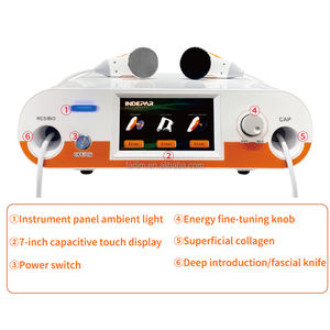 Máquina de terapia <span class=keywords><strong>Indiba</strong></span> de 448KHz para estiramiento de la piel Calentamiento profundo Relajación muscular Alivio del dolor - Product Image 5