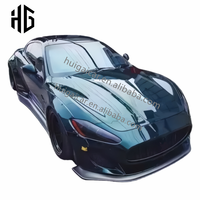 Kit carrosserie en fibre de carbone style LB pour Maserati GT : Lame de pare-chocs avant, ailes, jupes latérales, extensions d'ailes, spoiler arrière, kit carrosserie personnalisé