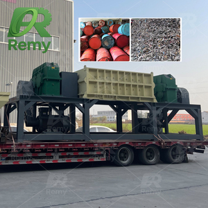 Large Scale Twin Shaft Shredder Machine for <strong>Shredding</strong> <strong>Rubber</strong> Tires and Heavy Scrap Components - Product Image 5