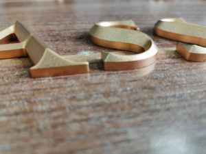 Fabrika sıcak satış alüminyum olmayan ışıklı harfler düşük fiyat özelleştirmek 3D katı mağazası mektup işaretleri dekorasyon ışıklandırma - Product Image 3